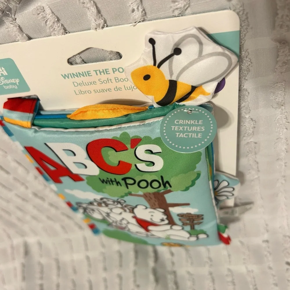 Disney Winnie the Pooh ABC Soft Book - Red, Blue, Green‎